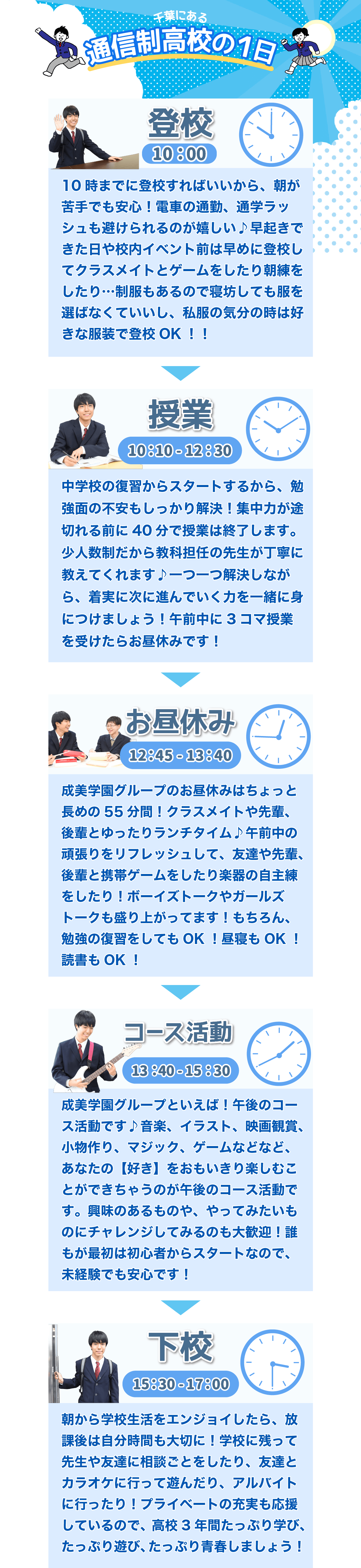 千葉 通信制高校 1日 千葉県の通信制高校なら成美学園グループ